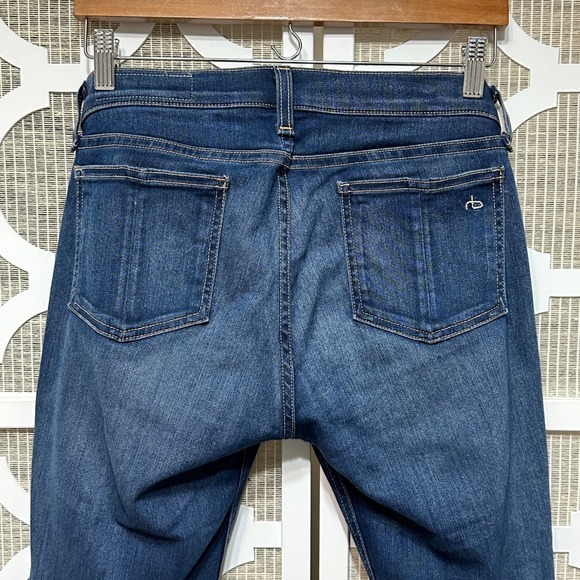 Rag & Bone Skinny Fit Jeans Women 30x30 Joshua Medium Wash Mid-Rise Denim Casual - Picture 6 of 14